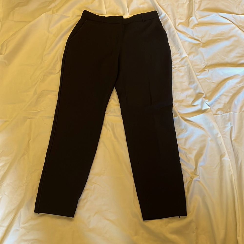 M.M. Lafleur Abbott Trousers in Tuxedo Black